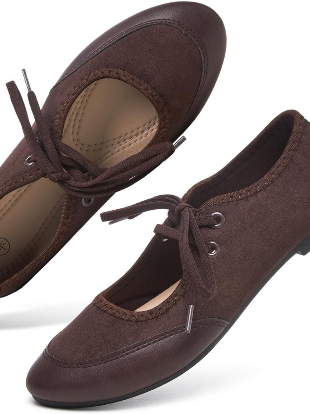 Mary Jane Flats Vintage Dress Ballte Shoes